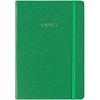 Ежедневник недатированный зеленый, А5 136 л., Diary, ATTACHE