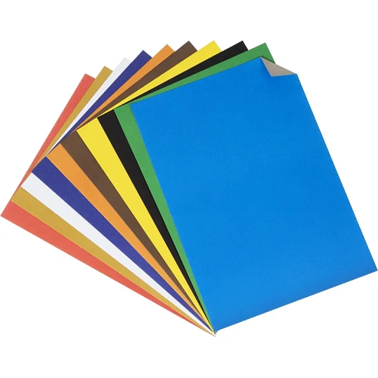 Картон цветной Выбор есть Отличник 20л10цв А4 немелован.пакет