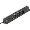 Удлинитель Power Cube, 3р/1.9м выкл.,3USB, 3.5кВт,16А,3x1,0 черн(PC-6B-2M)