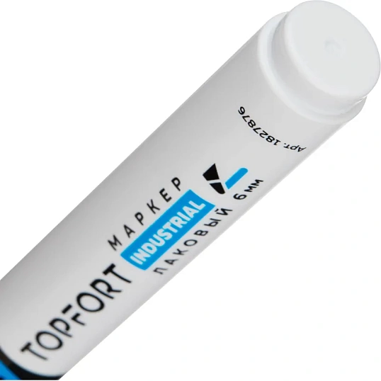 Маркер лаковый TOPFORT Industrial 6 мм зеленый