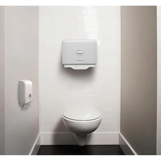 Диспенсер д/покрытий на унитаз Kimberly Clark Prof Aquarius 6957 бел.пласт