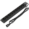 Блок розеток 19 TWT TWT-PDU19-10A9P4-3.0