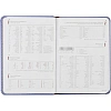 Ежедневник недатированный A6+, 136л, VELVET сиреневый 3-495/11
