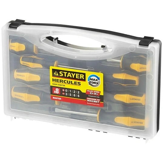 Набор отверток HERCULES, 8 шт STAYER 25055-H8_z02
