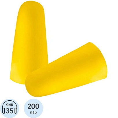 Беруши для диспенсора (200 пар/уп)