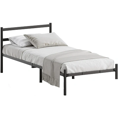 Кровать S_разбор.металлическая Мета 05.090.9005 чер.RAL9005(2769,2770,2771)