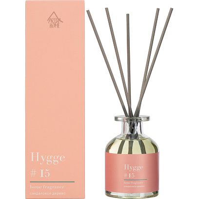 Аромадиффузор с палочками Hygge #15  Сандаловое дерево 100 мл 100-310