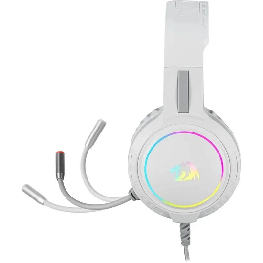 Гарнитура Redragon H270-W (70708) Mento RGB, 3.5мм, белая