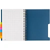 Бизнес-тетрадь B5,200л,кл,греб Attache Selection Office book синийметаллик