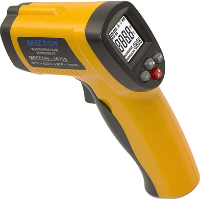 Термометр бесконтактный (пирометр) МЕГЕОН 16350