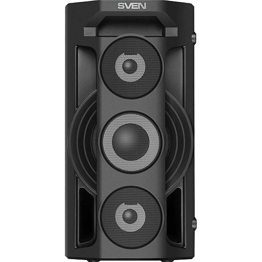 Акустическая система Sven PS-680, 2x32.5Вт, FM/USB/microSD, LED пульт,аккум