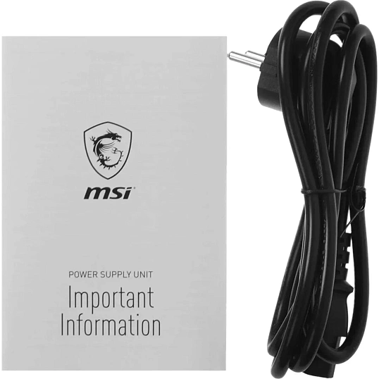 Блок питания MSI MAG A550BN 550W, 80 Plus, Bronze(306-7ZP2A11-CE0)