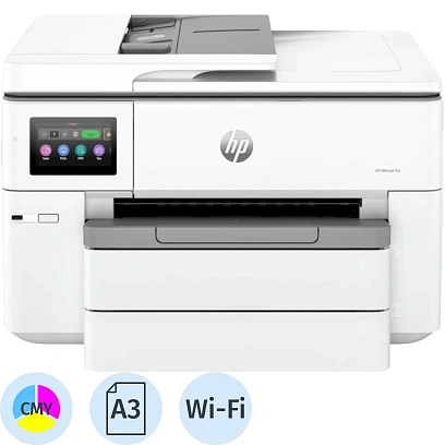 МФУ струйное HP OfficeJet Pro 9730 А3, 22/18ppm, ADF35, USB2.0/Eth/Wi-Fi)