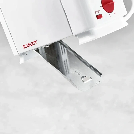 Тостер SCARLETT SC-TM11013, 650Вт, белый