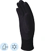 Перчатки DELTA PLUS HERCULE VV750NO09 утепл.трик.нитр.покр.3/4 цв.черн.р.9