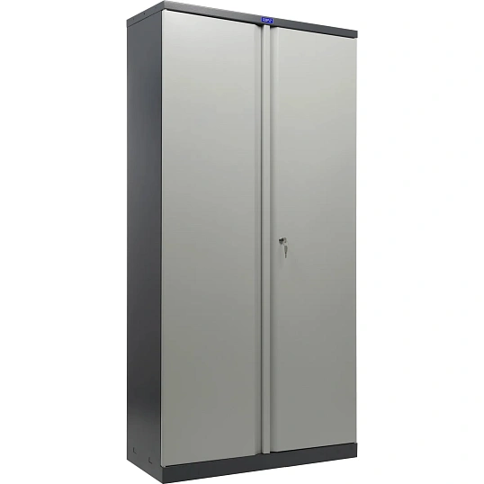 Шкаф для бумаг Cobalt Office 18 антрацит/серый (R7043/7038) 915х370х1830