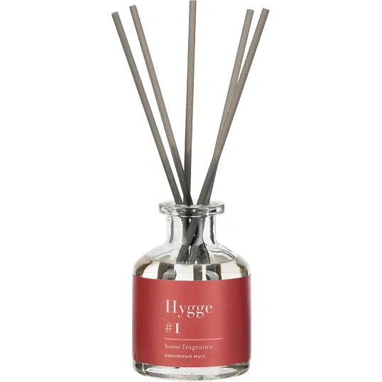 Аромадиффузор с палочками Hygge #1 Вишневый мусс 50 мл АР 100-013