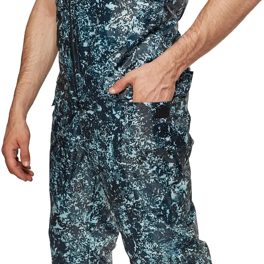 Костюм зимний Охранника с п/к КМФ цифра серый(р.48-50) 182-188