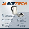 Чайник BigTech FEK205SМ, 1,7л, 2200, Strix, металл