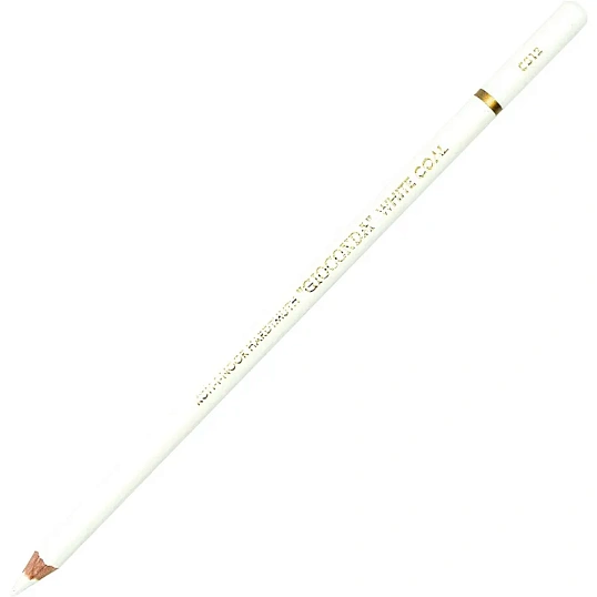 Уголь для рисования KOH-I-NOOR GIOCONDA EXTRA HB белый каранд.8812003003KS