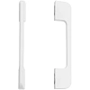 Ручка УЗК_скоба меб.StahlBuro A300-96 (16663) W матовый белый 2шт/уп