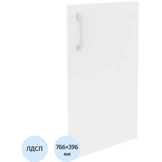 Дверь ONIX ЛДСП низкая правая (1шт) O.D-3(R) белый бриллиант В766