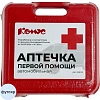 Аптечка первой помощи автомобильная Комус, пр. №260н пластик.бокс