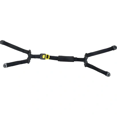 Ремень для каски подбородочный тканевый Абсолют комплект 10 шт/уп (007421)