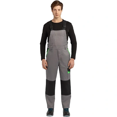 Полукомбинезон летний муж л27-ПК св-сер/сер 60-62/182-188