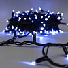 Гирлянда светодиодная Дюраплей LED 20м 200 LED черный каучук Синий 315-153