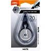 Корректирующая лента Deli Mute EH361 5 мм x 20м беззвучная ассорти блистер