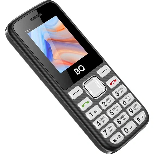 Мобильный телефон BQ 1860 Gem Black (чёрный) (без СЗУ)