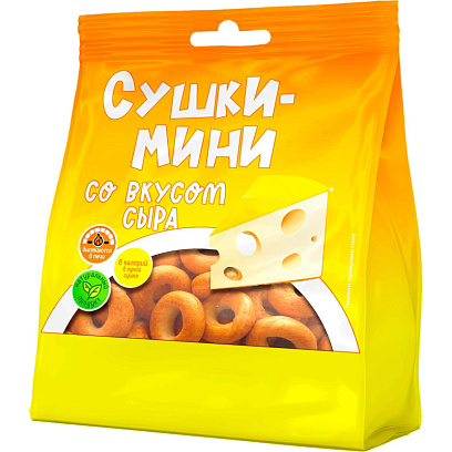 Сушки мини Невская Сушка со вкусом сыра, 130г
