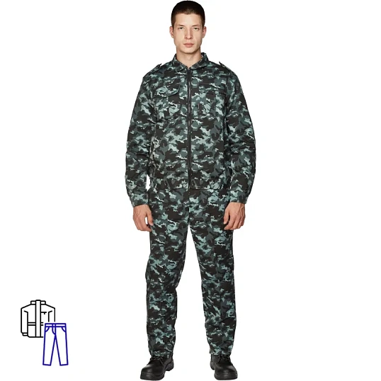 Костюм охранника К-м  Альфа  КМФ-город сер.(р.48-50)/170-176