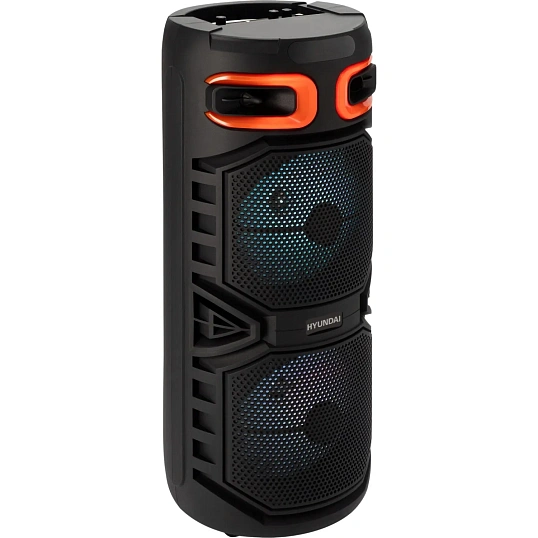 Акустическая система Hyundai H-MC1213, черный 20Вт/FM/USB/BT/micro SD