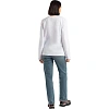 Футболка  Ф02 (160 г.) с длинным рукавом бел.(L)