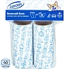 Ролик для чистки одежды Luscan Запасной блок,2х40 листов/уп, принт.бумага