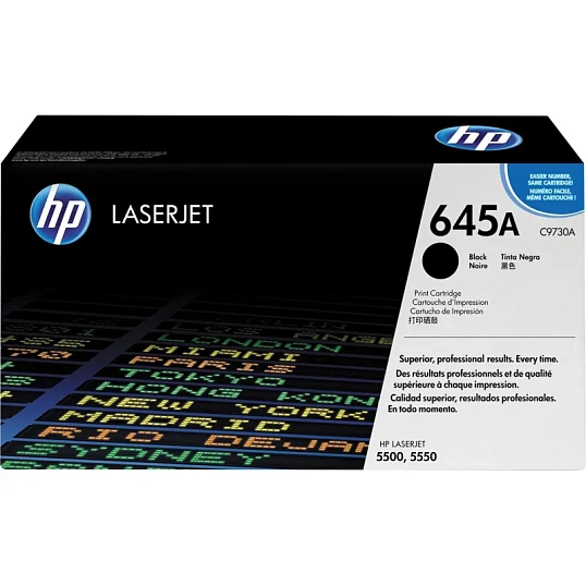 Картридж лазерный HP 645A C9730A чер. для CLJ 5500/5550