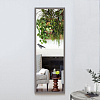 Зеркало МИР_Комус Мебель в раме  ПЛС 400/1200 (КС365007020) темно-серый