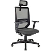 Кресло VB_EChair 663 TC-H черный TW-01 38-418 сетка/ткань