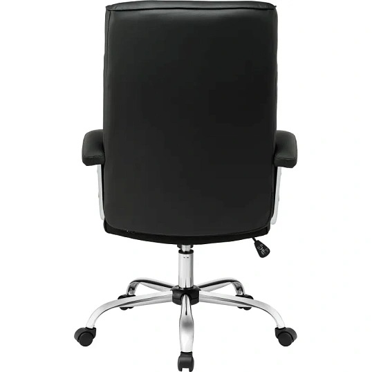 Кресло BN_Dt_EChair-586 TPU экокожа  черный, хром