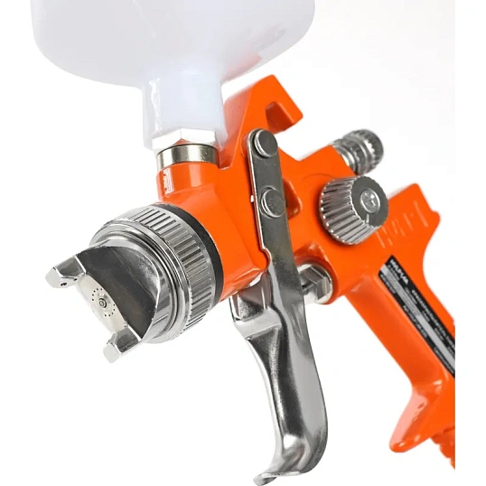 Краскопульт пневматический PATRIOT HVLP 1,4A, 1.4мм, в/б, 0.6л (830901017)