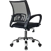 Кресло БР Комус Мебель EChair-396 сетка/ткань,черный,хром