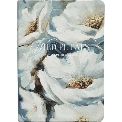 Ежедневник датированный 2026 IF 14х20см 176л, интегр, Petals I1727/bouqet