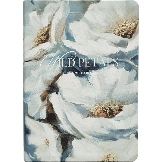 Ежедневник датированный 2026 IF 14х20см 176л, интегр, Petals I1727/bouqet
