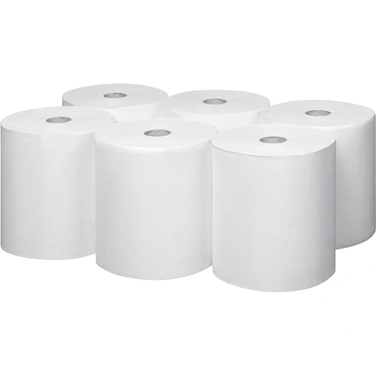 Полотенца бумажные д/дисп. Luscan Professional2слбелцел150м6рул/уп