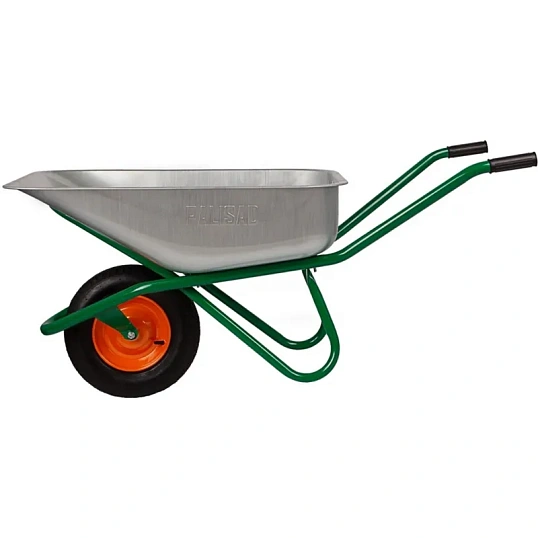 Тачка садово-строительная, усиленная, г/п 200 кг, объем 90 л Palisad 689183