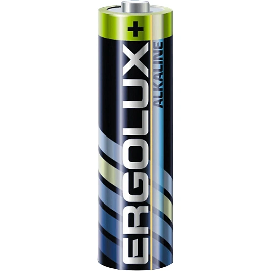 Батарейка Ergolux AA/LR 6 Alkaline BP-20 (LR 6 BP20, 1.5В)(20 шт в уп.)