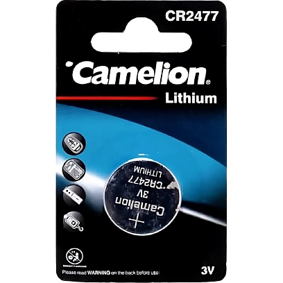 Батарейка Camelion CR2477 BL-1 (CR2477-BP1,3V)