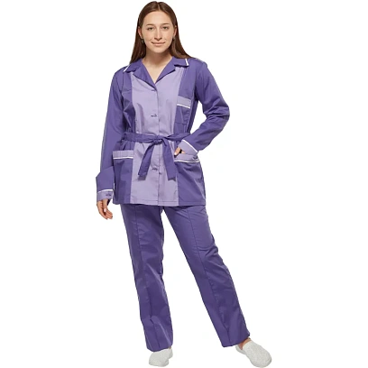 Костюм для горничных и уборщиц жен.  у09-КБР  (р.60-62)р.170-176